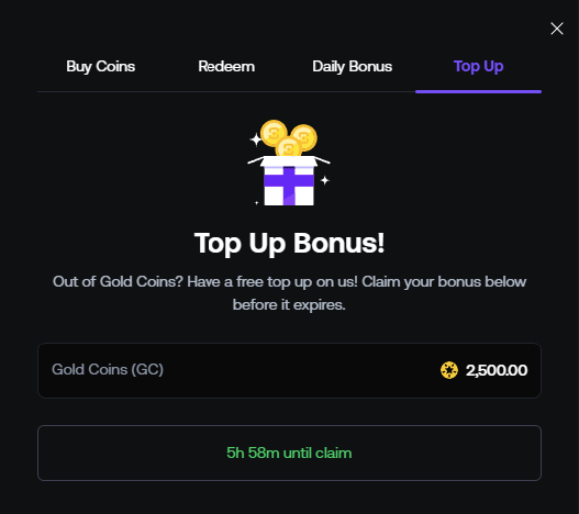 Shuffle.us Top Up Bonus
